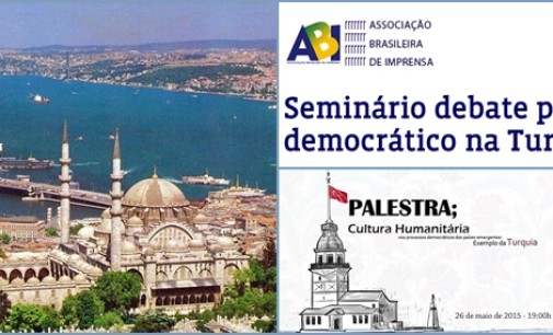 Seminário debate processo democrático na Turquia