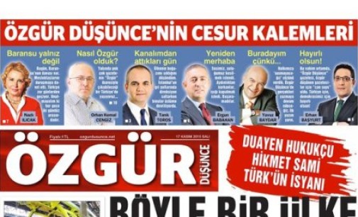 Equipe de jornal fechado pela Turquia ressuscita e abre unidade clandestina