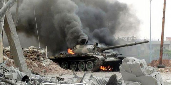 siria-guerra-tanque-cidade-destruida