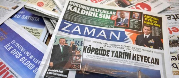 linha editorial zaman-jornal-capa-invadido-tomado-pro-governo