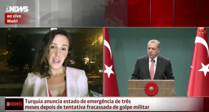 Turquia anuncia estado de emergência de três meses