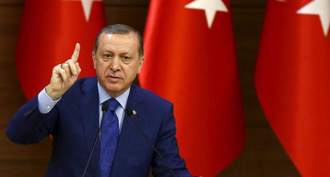 Erdogan rejeita ingerência da diplomacia francesa na Turquia