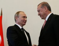 Putin recebe presente de reconciliação de Erdogan