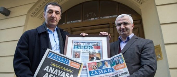 zaman alemanha fechar encerrar interromper publicacoes ameacas akp turquia jornal
