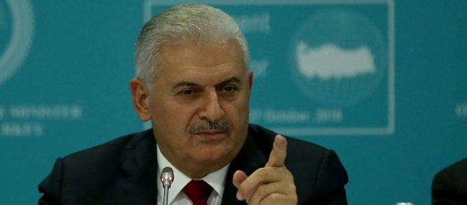 binali yildirim primeiro-ministro turquia economia responsabilizar movimento gulen