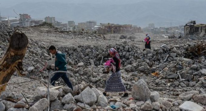Sirnak na Turquia agora é nada além de escombros