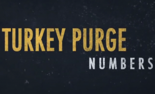 Escala sem precedentes de Expurgo da Turquia em Números