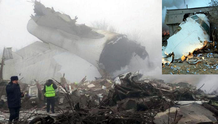avião de carga turco caiu acidente quirguistão quirguiz mata mortos cidade bisqueque