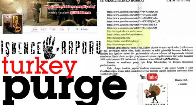 Tribunal turco proíbe acesso a sites que expõem corrupção, expurgo e tortura do governo nas prisões