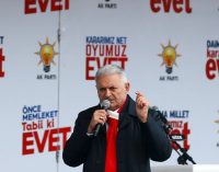 Premiê turco adverte a Europa sobre referendo: Não se intrometa!