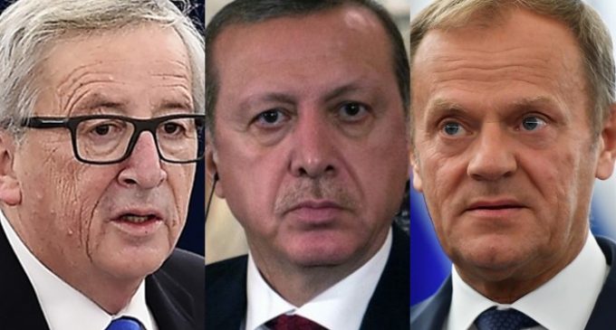 Erdogan se encontrará com Juncker e Tusk