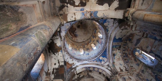 igreja bizantina descoberta nevsehir capadócia turquia arqueologia