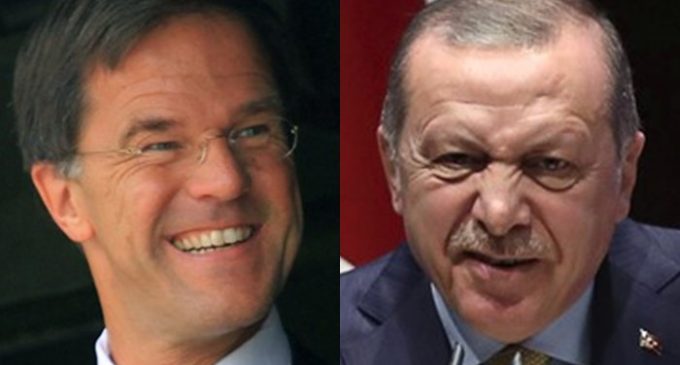 Erdoğan diz que Primeiro-Ministro holandês não pode mais olhá-lo na cara