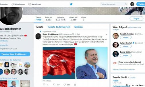 Conta no Twitter da Der Spiegel foi hackeada e postou mensagem pró-Turquia