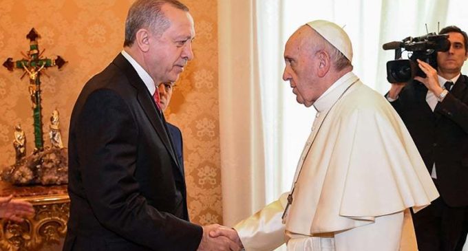 O Encontro do Papa Francisco com Recep Tayyip Erdoğan
