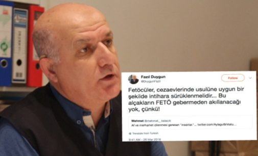 Jornalista pró-governo: Seguidores de Gulen devem ser forçados a cometer suicídio