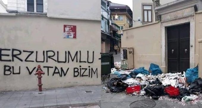 Igreja armênia em Istambul vandalizada por nacionalistas