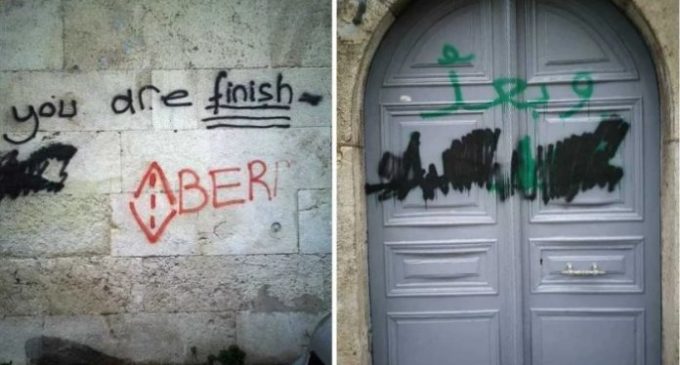 Igreja armênia em Istambul é vandalizada com palavras ofensivas