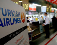 Turkish Airlines estende suspensão de vôos internacionais até 20 de maio