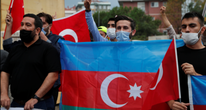 Turquia envia combatentes sírios para o Azerbaijão