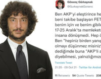 O advogado do Twitter na Turquia tuita discurso de ódio contra o movimento Hizmet