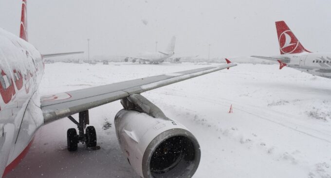 Aeroporto de İstanbul fecha devido à forte nevasca