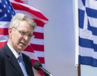 Pyatt afirma a solidariedade dos EUA com a Grécia contra as reivindicações turcas