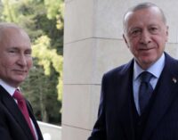 Putin pode se reunir com Erdoğan para discutir as conversações Rússia-Ocidente, diz Kremlin