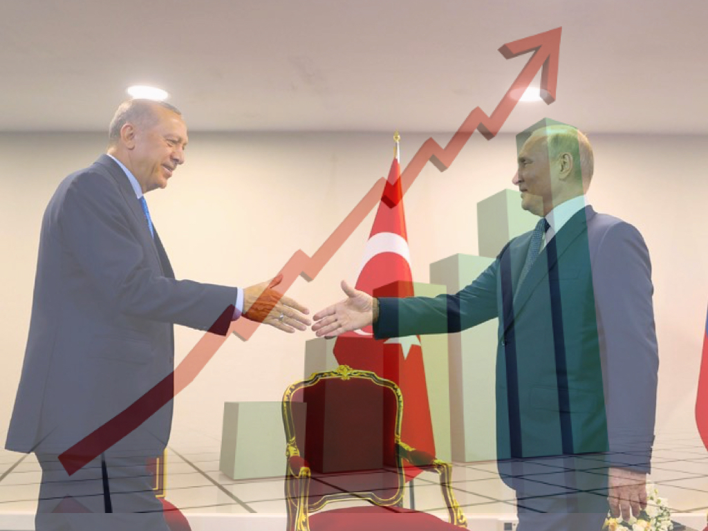 erdogan-putin-aniversario-guerra-ucrania-comercio-turco-russo-disparou-sancoes