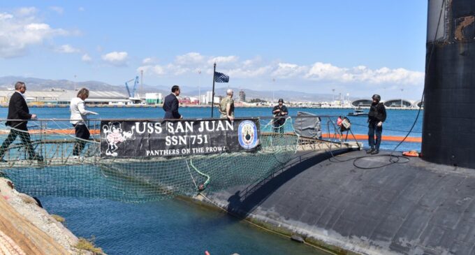 Ancara protesta contra a visita do submarino dos EUA a Chipre, apesar de permanecer em silêncio quando o mesmo submarino foi atracado na costa em 2021