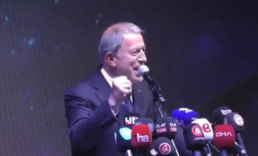 Ministro da Defesa turco disse a apoiadores do partido que chegará a hora de “matar”
