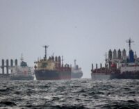 Ucrânia pede à Turquia para apreender navio que alega estar transportando grãos roubados